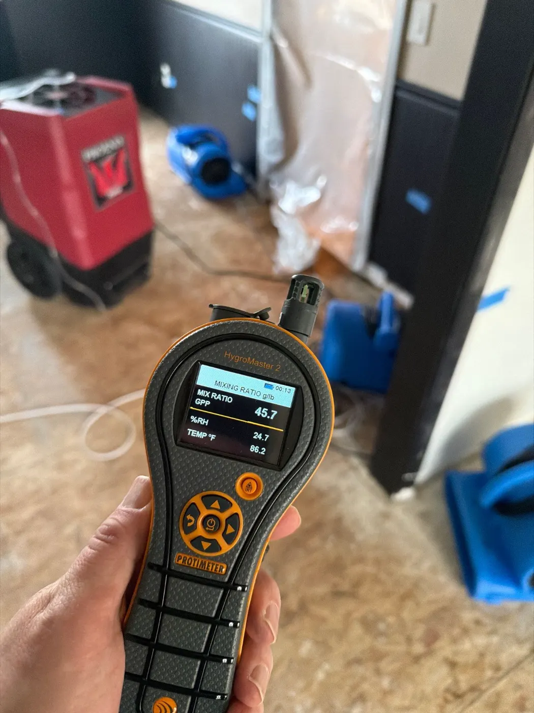 Residential restoration project in Converse, Hamilton County Indiana