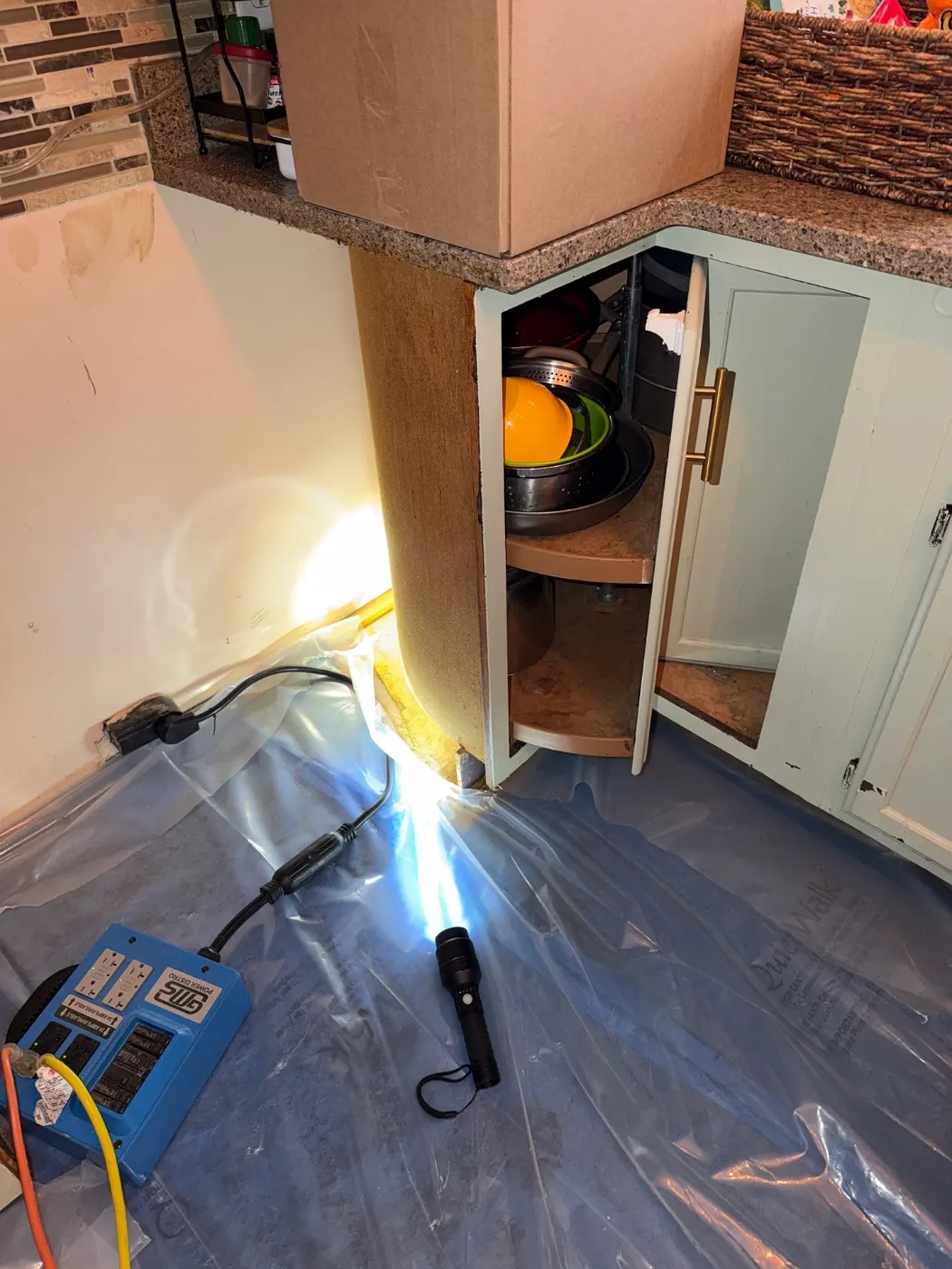 Water damage restoration by Converse Water Restoration near Elwood, IN